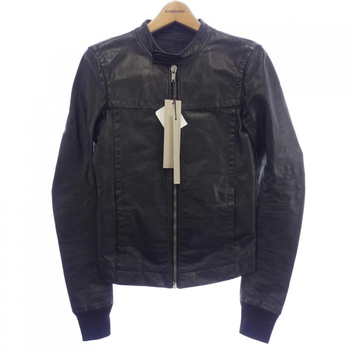 Rick Owens リックオウエンス 11AW 袖レザーコーティングダウン Rick Owens リックオウエンス 11AW 袖レザーコーティングダウン