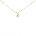K18YG ダイヤモンド ネックレス 0.04CT【中古】(4)