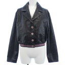 シャネル CHANEL レザージャケット【中古】