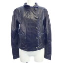 シャネル CHANEL レザージャケット【中古】
