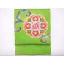 名古屋帯 染帯 友禅絞り加工【中古】