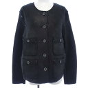 シャネル CHANEL ノーカラージャケット【中古】