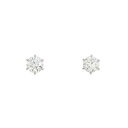 【リメイク】PT/ST ダイヤモンド ピアス 0.256CT 0.263CT D VS2 3EXT-EXT H&C【中古】(4)