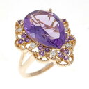 750PG アメジスト リング 5.240CT【中古】