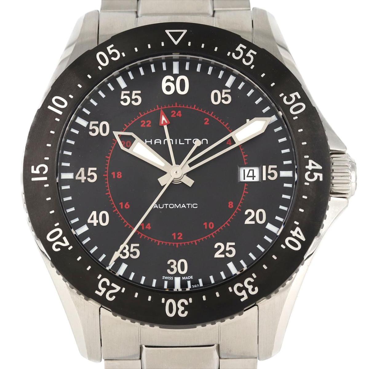 【KOMEHYO】 【新品】ハミルトン カーキパイロットGMT H767550/H76755135 SS 自動巻【新品】 【コメ兵】