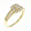K18YG ダイヤモンド リング 0.66CT【中古】