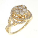 K18YG ダイヤモンド リング 0.90CT【中古】