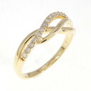 K18YG ダイヤモンド リング 0.12CT【中古】