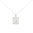 【新品】PT ダイヤモンド ネックレス 0.15CT【新品】(4)