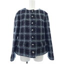 シャネル CHANEL ノーカラージャケット【中古】