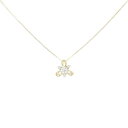K18YG ダイヤモンド ネックレス 0.26CT【中古】