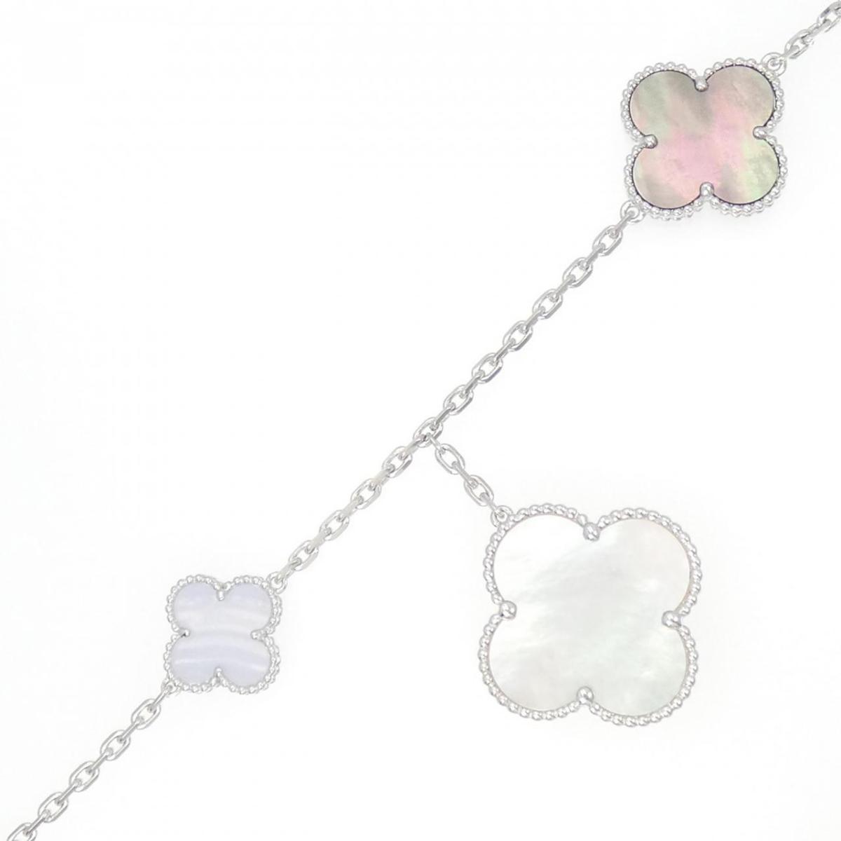 ヴァンクリーフ&アーペル マジックアルハンブラ 5モチーフ ブレスレット【中古】