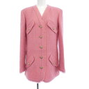シャネル CHANEL ノーカラージャケット【中古】