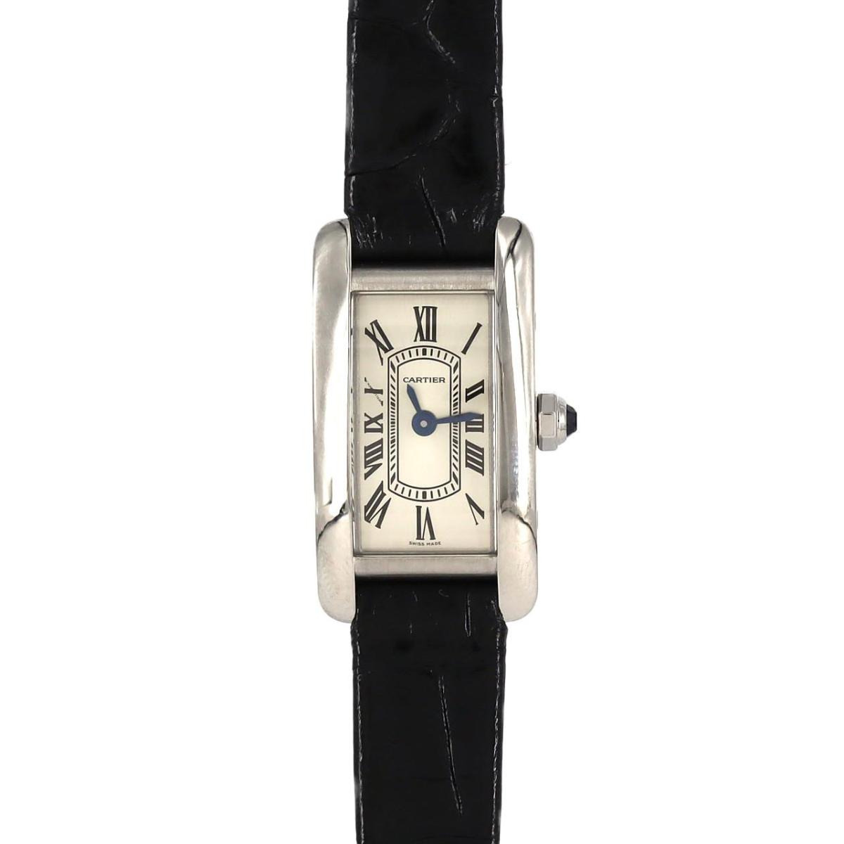 カルティエ タンクアメリカンミニ WSTA0081 SS クォーツ【中古】