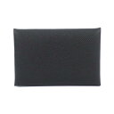 エルメス カルヴィ 044164CK カードケース【中古】