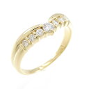 K18YG ダイヤモンド リング 0.2CT【中古】