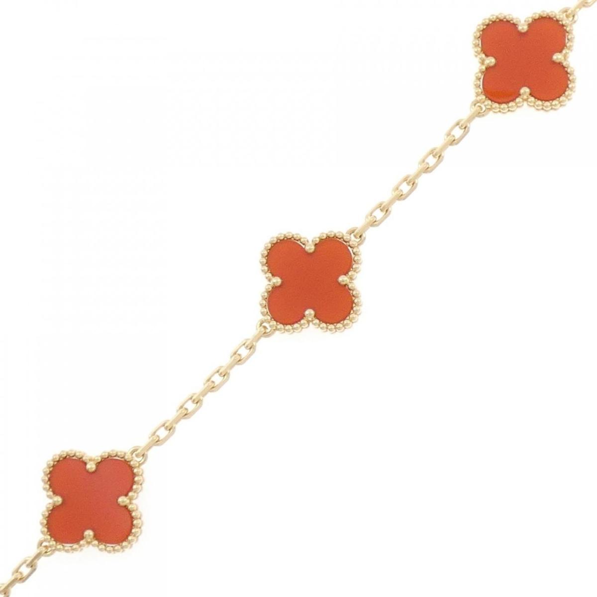 ヴァンクリーフ&アーペル ヴィンテージアルハンブラ 5モチーフ ブレスレット【中古】のサムネイル