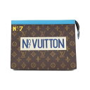 ルイヴィトン モノグラム(N°7) ポシェット ヴォワヤージュ M81204 クラッチ バッグ【中古】