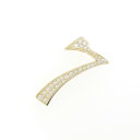 K18YG ナンバー7 ダイヤモンド ペンダント 1.01CT【中古】