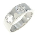 K18WG ダイヤモンド リング 0.06CT【中古】