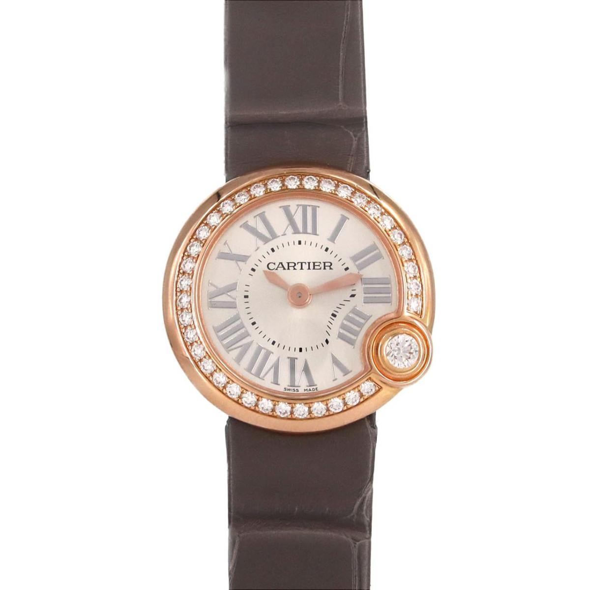 カルティエ バロンブラン PG/D WJBL0006 PG・RG クォーツ【中古】