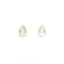 【新品】K18YG クオーツ ピアス【新品】