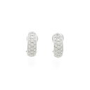 K14WG ダイヤモンド ピアス 1.106CT【中古】
