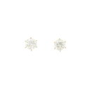 【新品】K18YG ダイヤモンド ピアス 0.763CT 0.743CT H SI2 Good【新品】