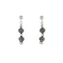 K18WG ダイヤモンド ピアス 2.14CT【中古】
