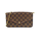 ルイヴィトン ダミエ ポシェット フェリシー N63032 ショルダーバッグ【中古】