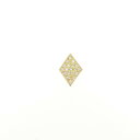 ビジュードエム トランプ ダイヤ ピアス 0.09CT 片耳【中古】