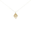 K18YG ダイヤモンド ネックレス 0.40CT【中古】