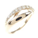 K18PG ダイヤモンド リング 0.20CT【中古】