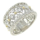 PT/K18YG ダイヤモンド リング 0.35CT【中古】