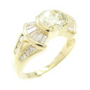 K18YG ダイヤモンド リング 1.066CT【中古】