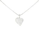 ローズ ヴィフ ハート ダイヤモンド ネックレス 0.63CT【中古】