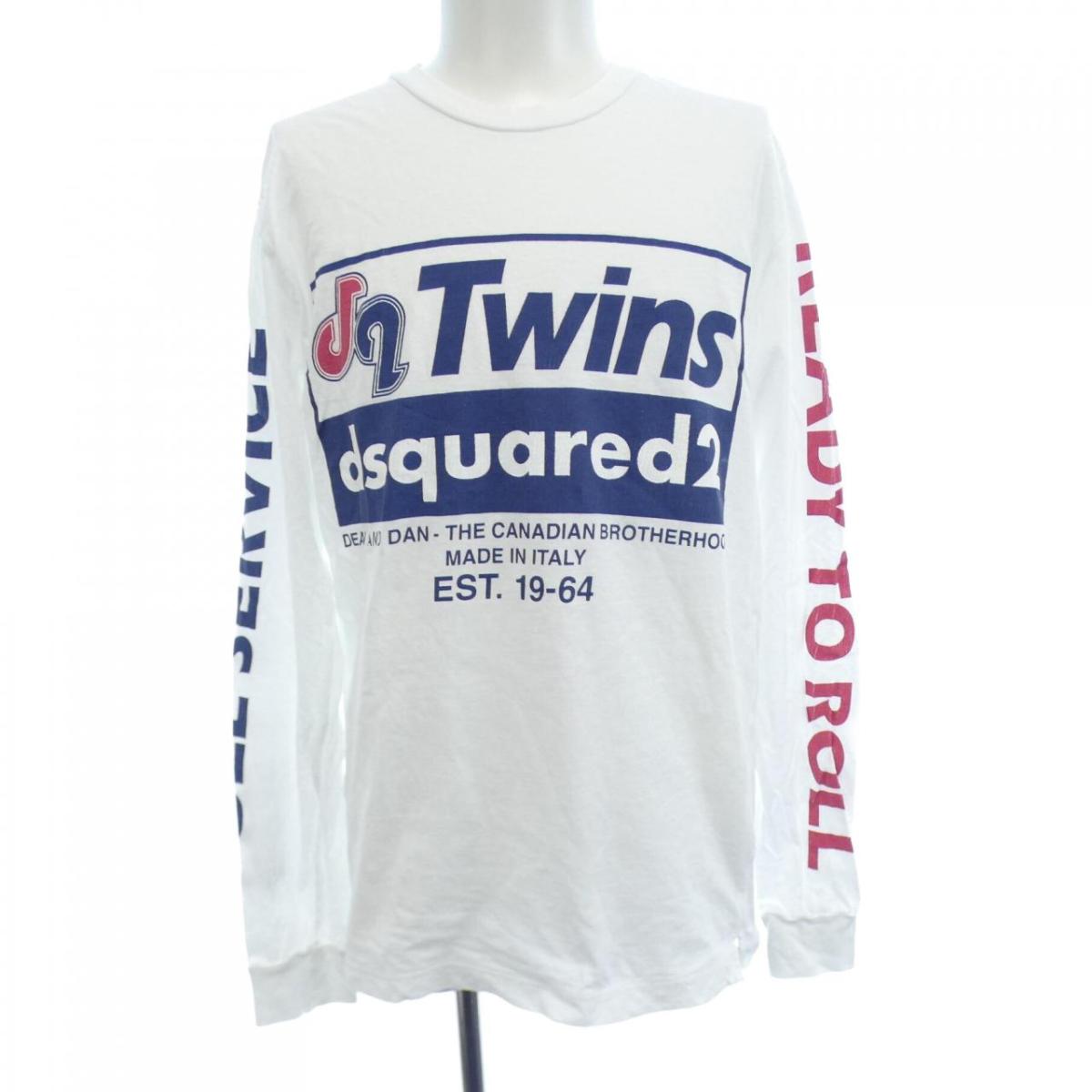 【DSQUARED2】オーバーサイズTシャツ☆レッド☆長袖☆コットン☆ 楽天市場】ディースクエアード 中古(カラーレッド)(トップス