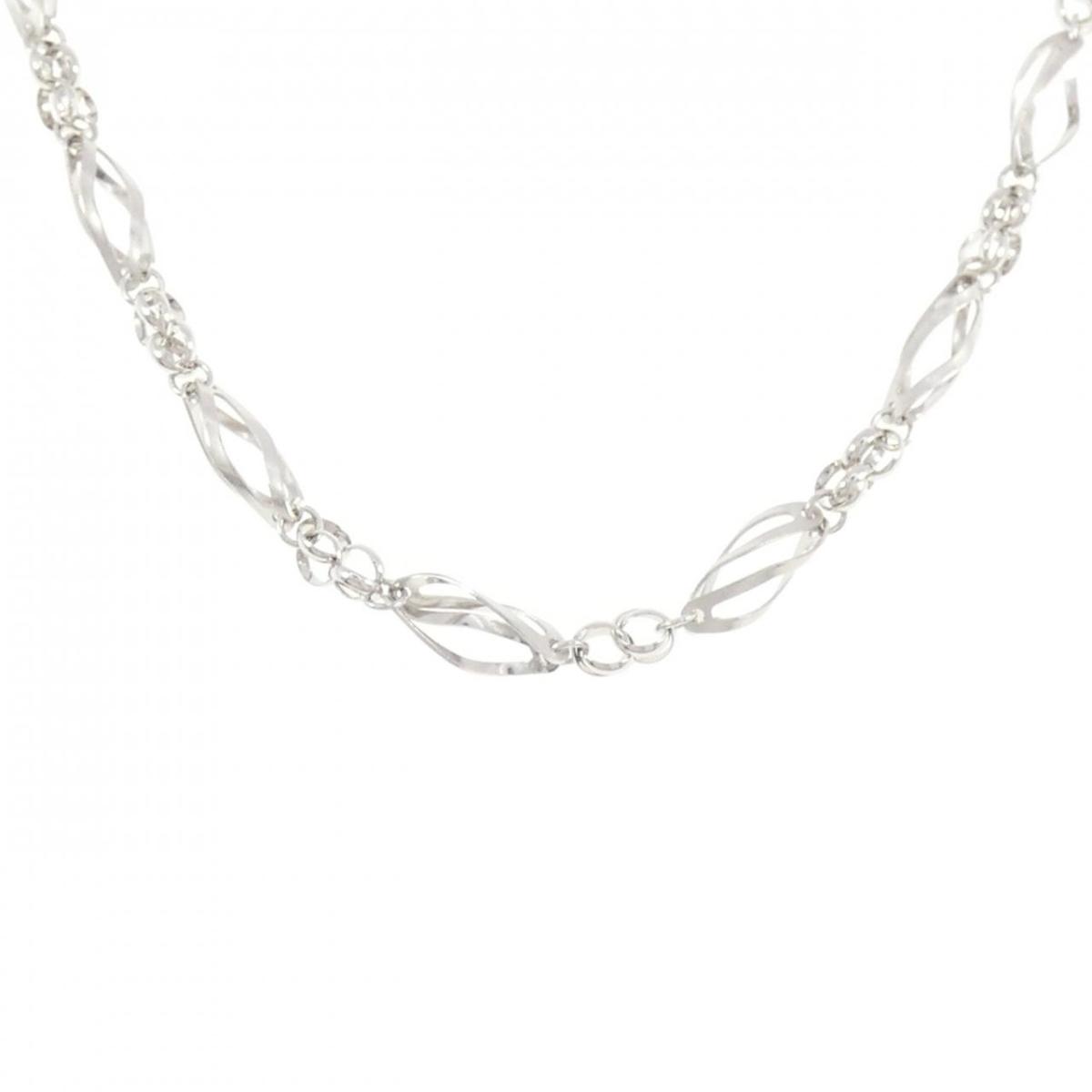 【KOMEHYO】 K18WG ネックレス【中古】 【コメ兵】