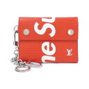 ルイヴィトン エピ(SUPREME) チェーン ウォレット M67755 財布【中古】