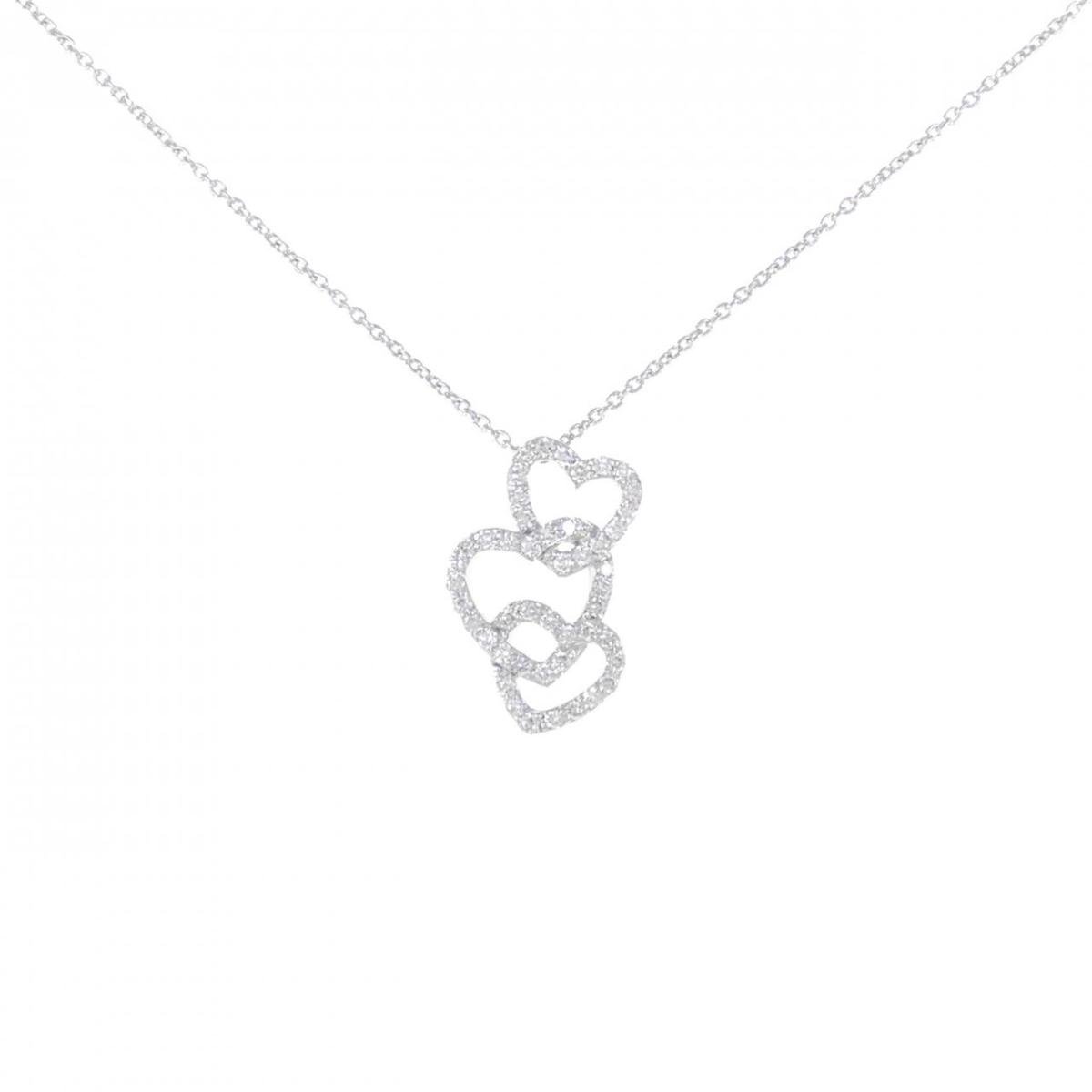 【KOMEHYO】 ポンテヴェキオ ハート ダイヤモンド ネックレス 0.40CT【中古】 【コメ兵】