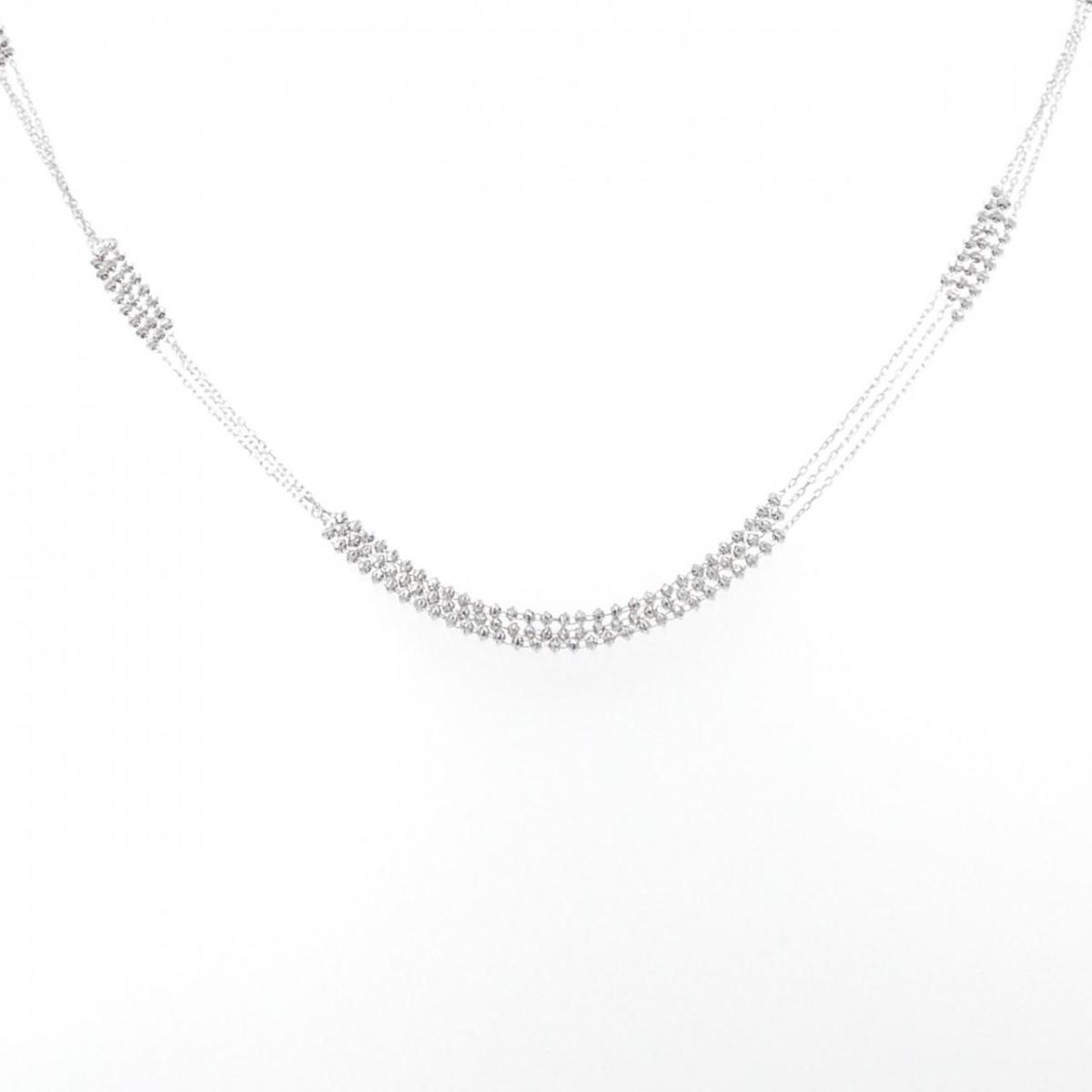 【KOMEHYO】 K18WG ネックレス【中古】 【コメ兵】