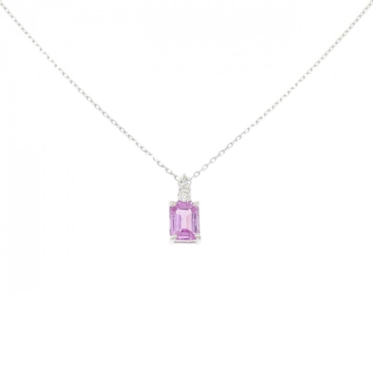 【KOMEHYO】 PT サファイヤ ネックレス 0.45CT【中古】 【コメ兵】