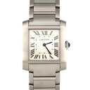 カルティエ タンクフランセーズMM WSTA0074 SS クォーツ【中古】(2)