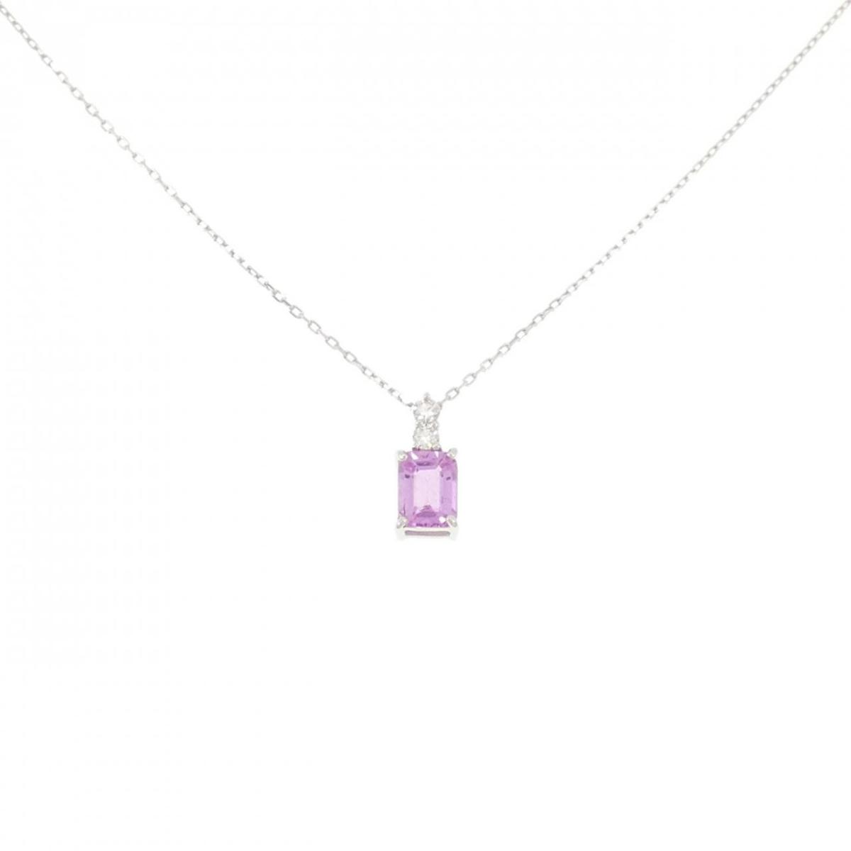 【KOMEHYO】 PT サファイヤ ネックレス 0.41CT【中古】 【コメ兵】