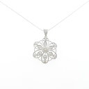 K18WG ダイヤモンド ネックレス 0.50CT【中古】