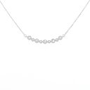 K18WG ダイヤモンド ネックレス 0.43CT【中古】(4)