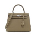 【未使用品】エルメス ケリー 25cm 038416CK バッグ【中古】