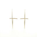 ヒロタカ ゴサマー ダイヤモンド フローティング ピアス 0.12CT【中古】