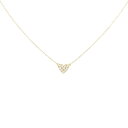 アーカー ハートパヴェ ネックレス 0.05CT【中古】