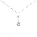 K18PG ダイヤモンド ネックレス 0.80CT【中古】